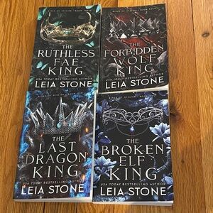 leia Stone Kings of Avalier series books 1-4
